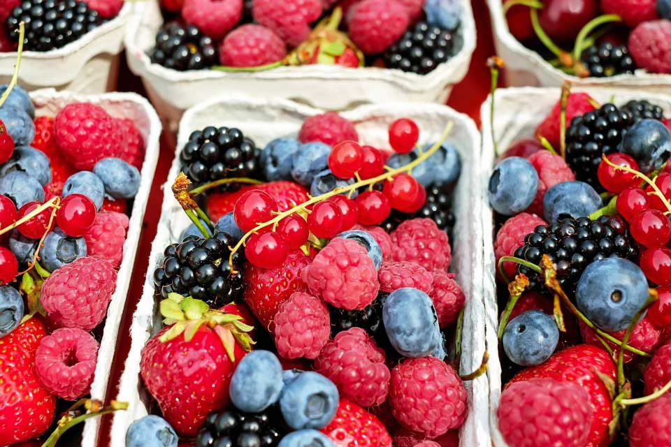 Beeren Saisonkalender für die Küche